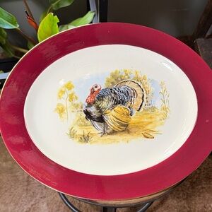 Homer Laughlin Turkey Platter